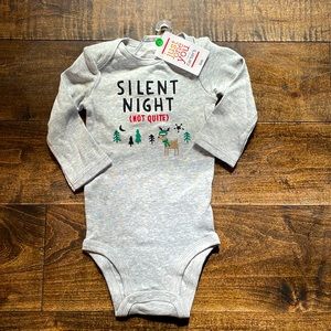 NWT Carter’s Christmas onesie 6 months